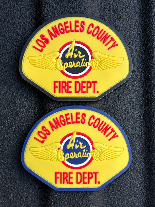 LACoFD Air Operations PVC Patch (GEN1 Old Style)