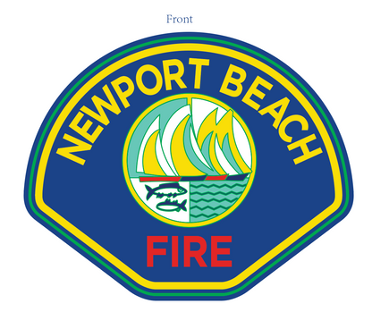 Newport Beach Fire PVC Patch