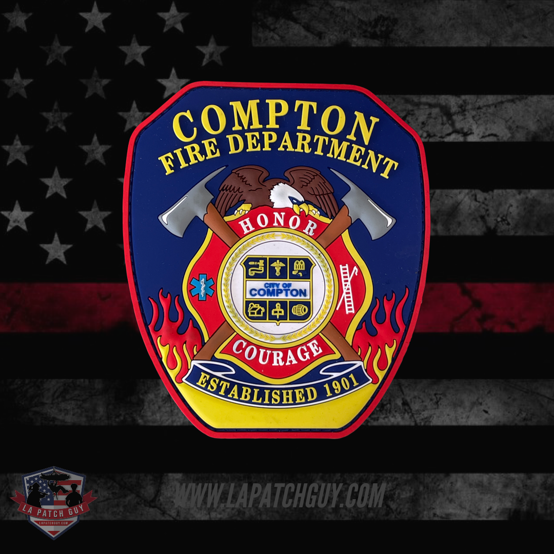 Compton Fire PVC Patch