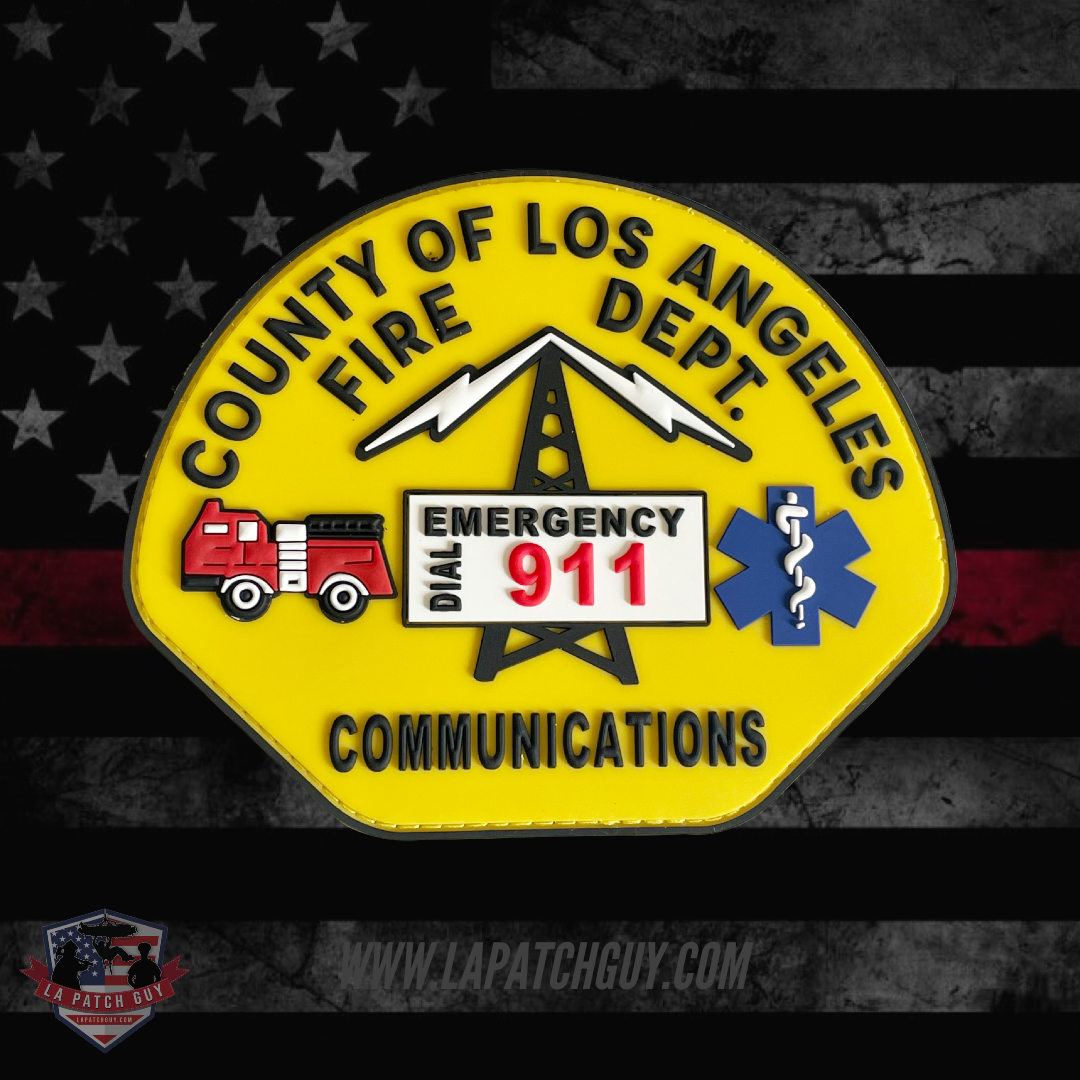 LACoFD Communications PVC Patch