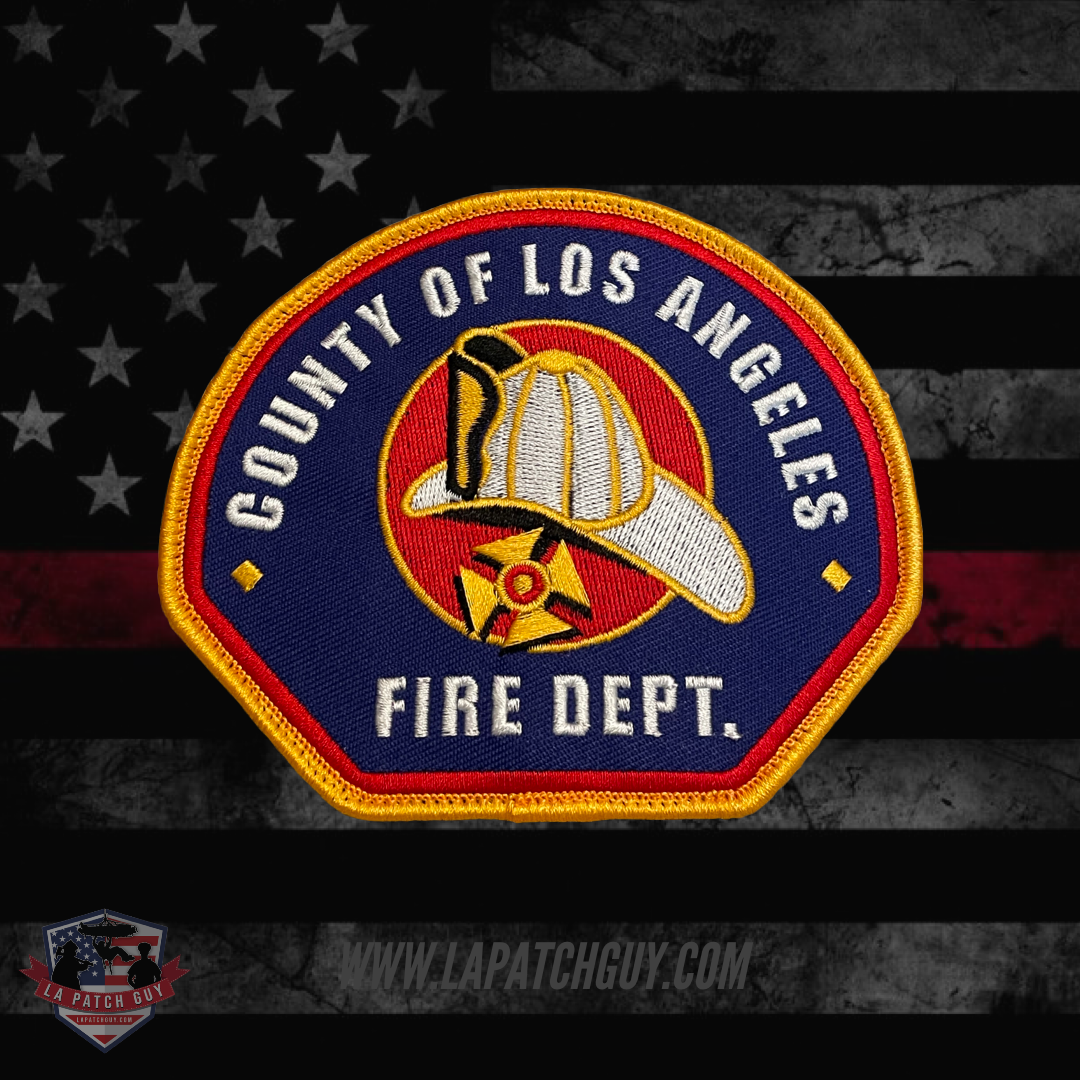 LACoFD Standard Embroidery Patch – LA Patch Guy