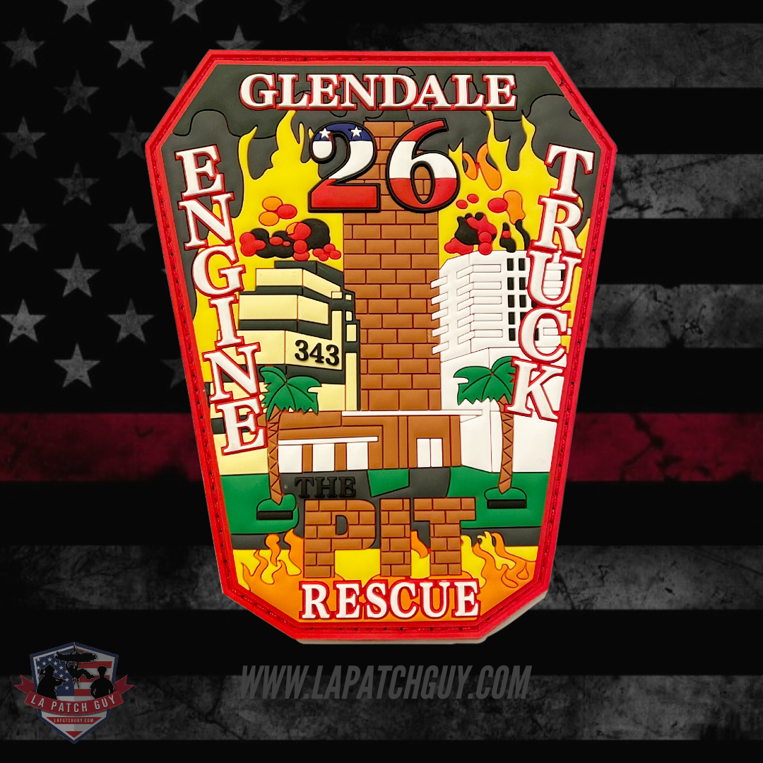 Glendale Fire Station 26 PVC Patch