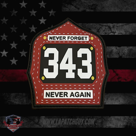 FDNY 343 PVC Patch