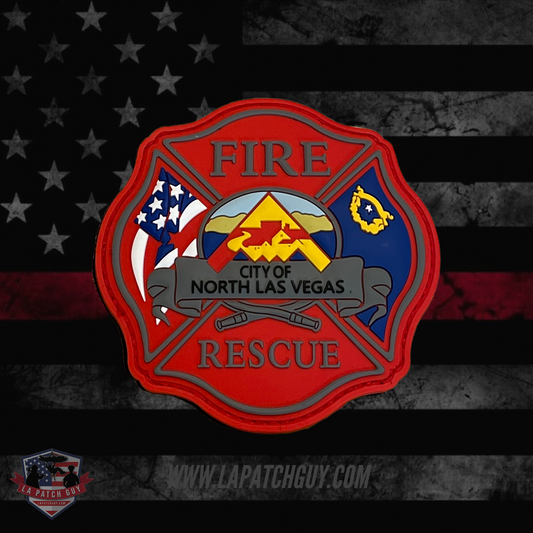 North Las Vegas Fire PVC Patch