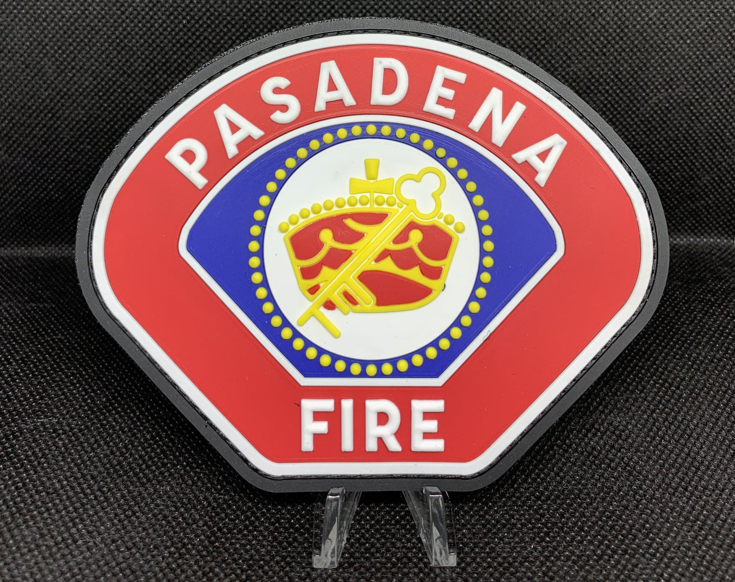 Pasadena Fire Standard PVC Patch