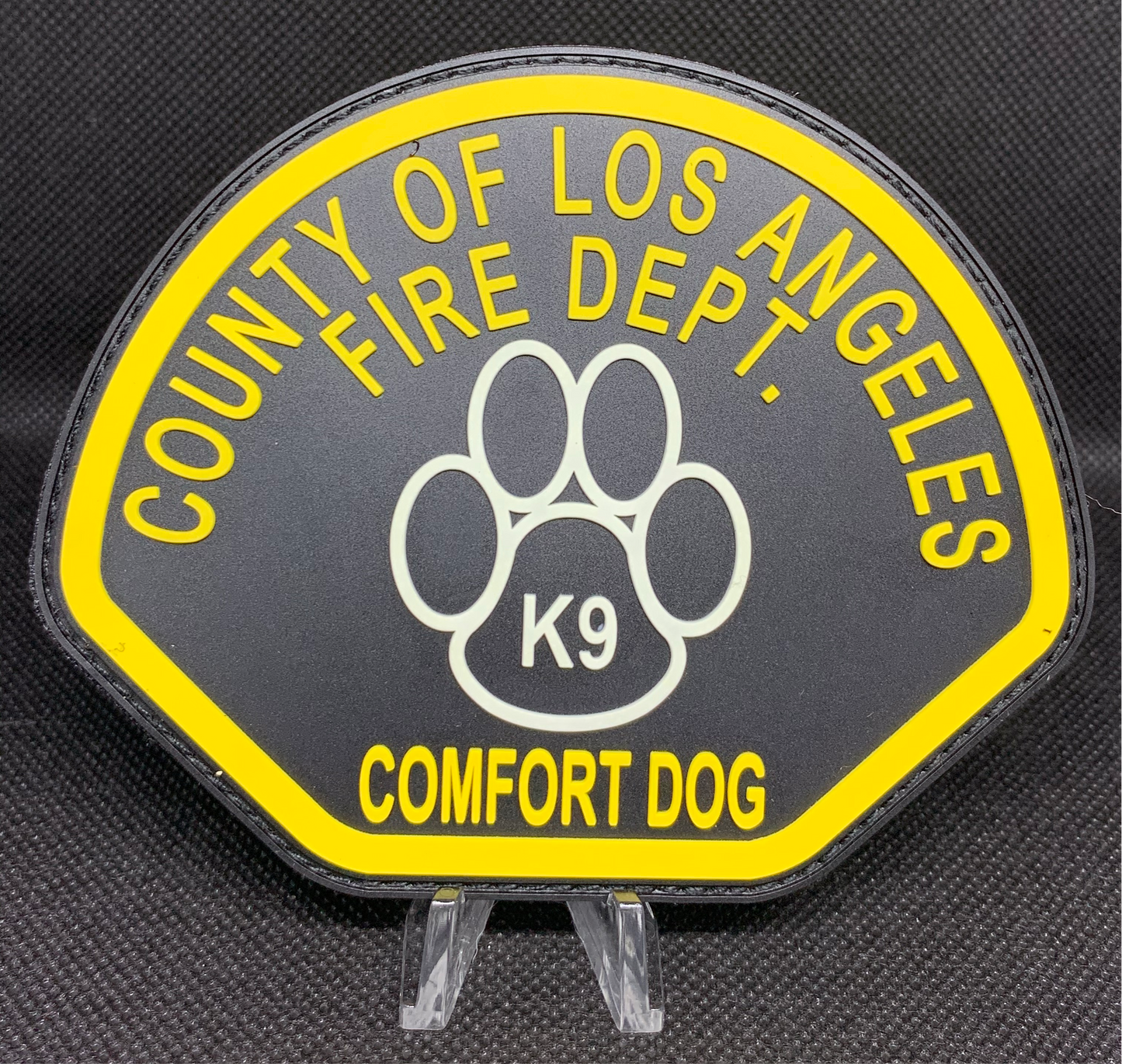 LACoFD Comfort Dog PVC Patch