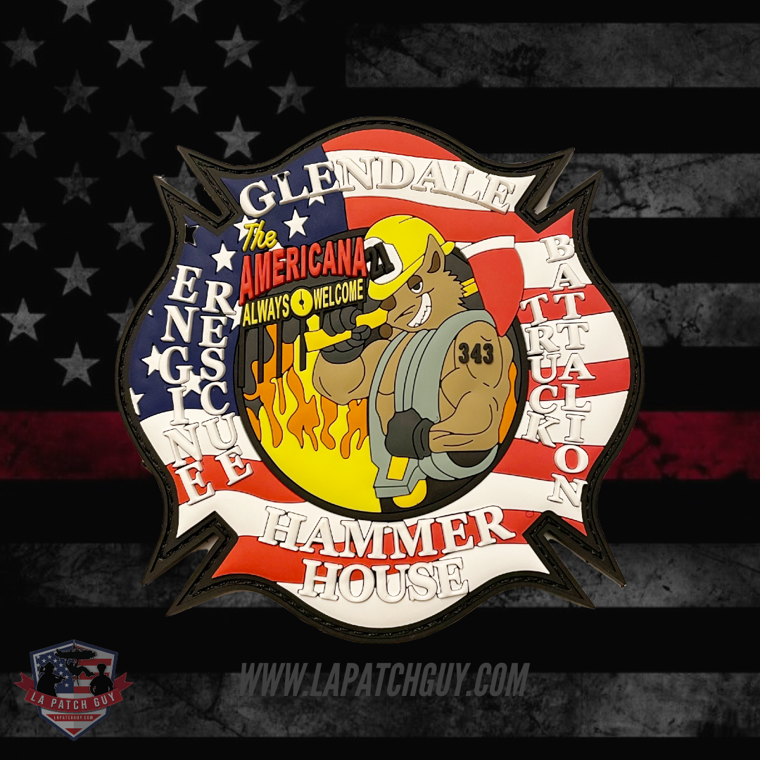 Glendale Fire Station 21 PVC Patch